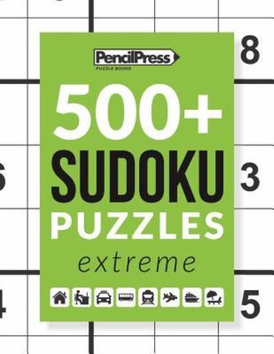 Cover for Sudoku Puzzle Books · 500+ Sudoku Puzzles Book Extreme (Pocketbok) (2017)