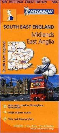 Cover for Michelin · South East England - Michelin Regional Map 504: Map (Map) (2013)