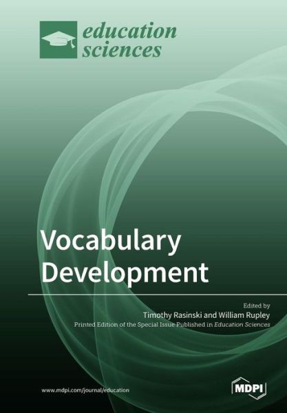 Vocabulary Development - Timothy Rasinski - Książki - Mdpi AG - 9783038977346 - 18 kwietnia 2019