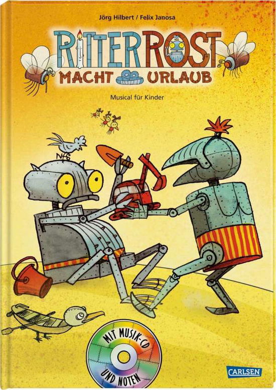 Cover for Hilbert · Ritter Rost macht Urlaub,m.CD (Bok)