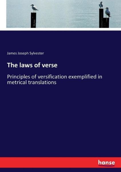 Cover for Sylvester · The laws of verse (Book) (2017)