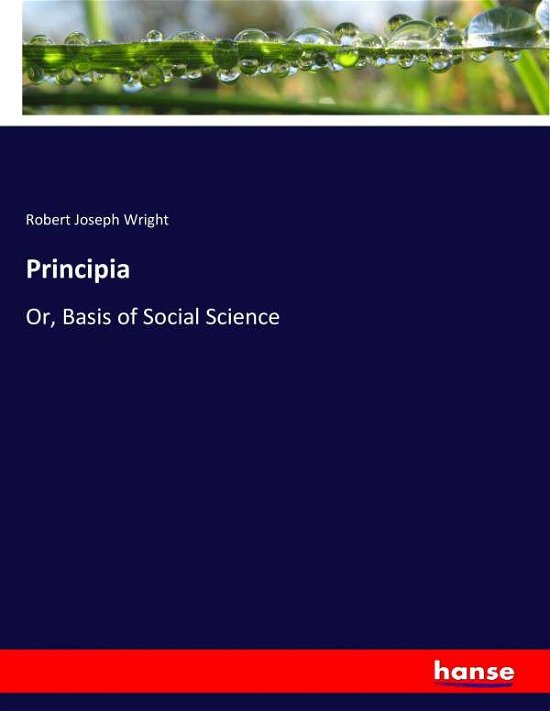 Cover for Wright · Principia (Book) (2017)