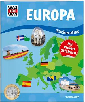 Cover for Lisa Hebler · WAS IST WAS Stickeratlas Europa (Pamphlet) (2021)