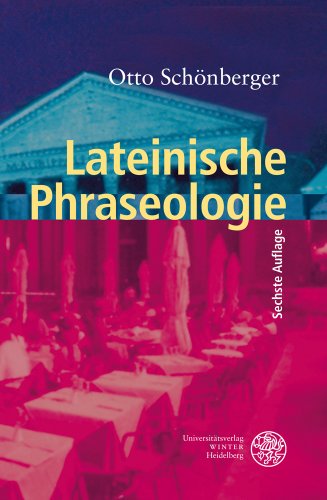 Cover for O. Schönberger · Lateinische Phraseologie (Book) [German edition] (2011)