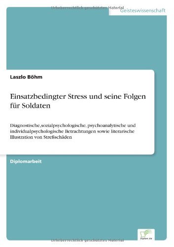 Cover for Laszlo Bohm · Einsatzbedingter Stress Und Seine Folgen Fur Soldaten (Paperback Book) [German edition] (2001)
