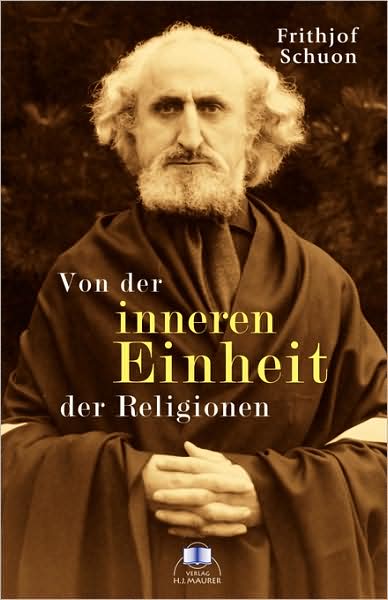 Cover for Frithjof Schuon · Von Der Inneren Einheit Der Religionen (Paperback Book) (2008)