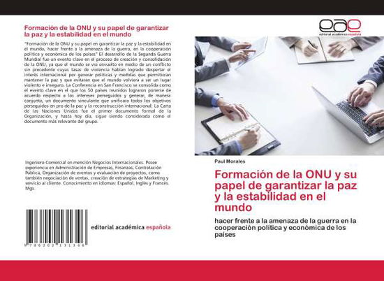 Cover for Morales · Formación de la ONU y su papel (Book)