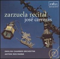 Cover for José Carreras · Zarzuela Recital Ensayo Klassisk (CD) (1997)