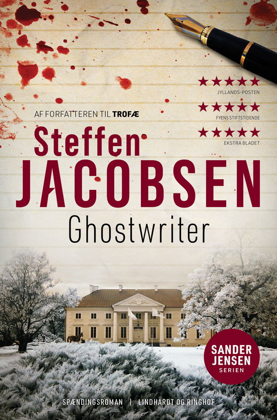 Cover for Steffen Jacobsen · Michael Sander og Lene Jensen: Ghostwriter (Paperback Book) [4. wydanie] (2025)