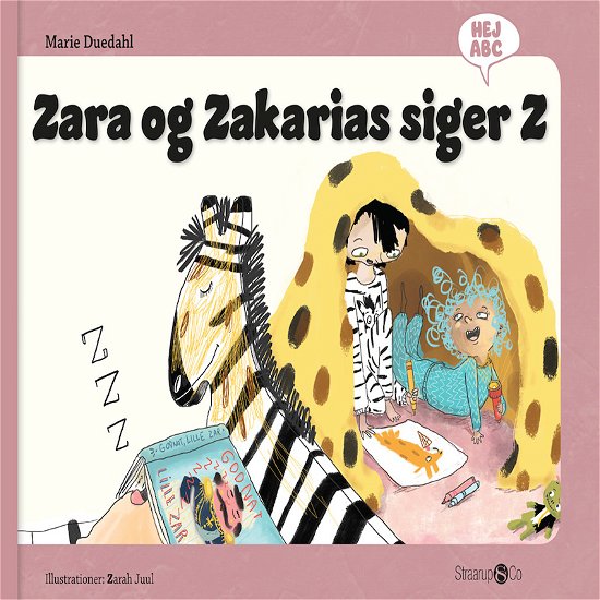 Cover for Marie Duedahl · Hej ABC: Zara og Zakarias siger Z (Innbunden bok) [1. utgave] (2020)
