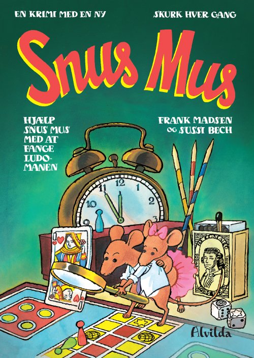 Cover for Frank Madsen · Snus Mus (Cardboard Book) [1. Painos] (2011)