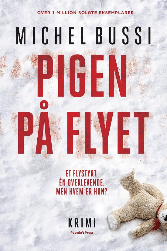 Cover for Michel Bussi · Pigen på flyet (Bound Book) [1. Painos] (2017)