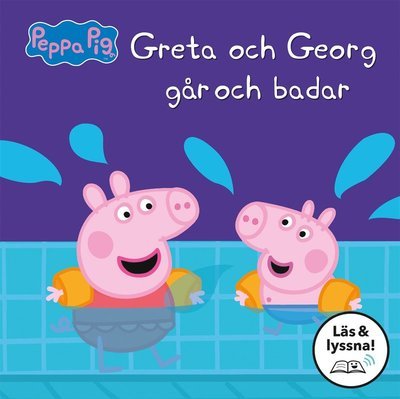 Cover for Mark Baker · Greta Gris: Greta och Georg går och badar (ePUB) (2021)