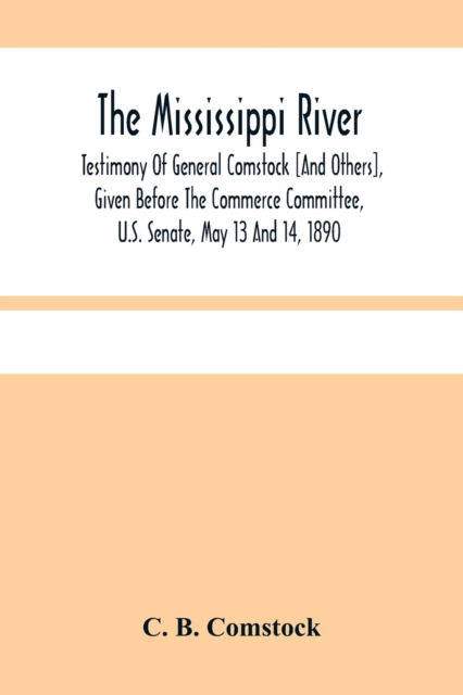 Cover for C B Comstock · The Mississippi River (Paperback Book) (2021)