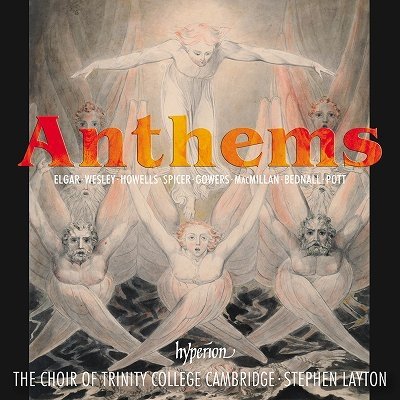Cover for Trinity College Choir Cambridge / Stephen Layton · Anthems / Vol. 1 (CD) (2023)
