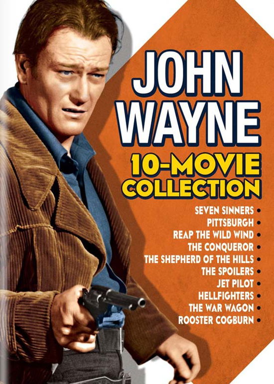 Cover for John Wayne 10-movie Collection (DVD) (2018)