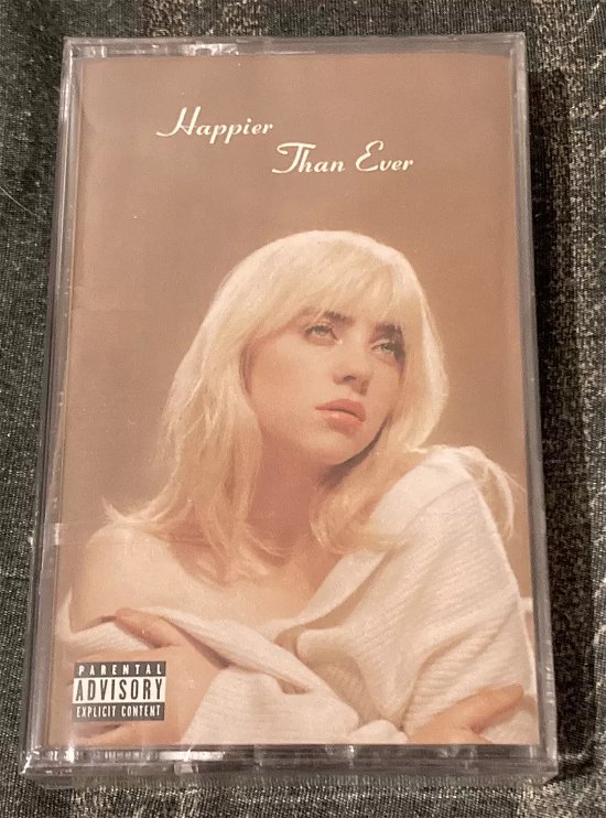 Cover for Billie Eilish · Happier Than Ever (Cass) (Cassette) (2021)
