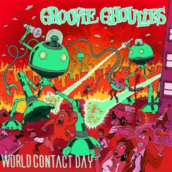 World Contact Day (COLOR VINYL) - The Groovie Ghoulies - Musikk - Green Door Recording Co. - 0616892529347 - 9. februar 2018