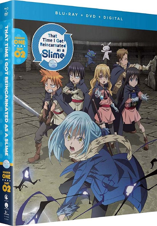 Cover for That Time I Got Reincarnated Slime: Ssn 1 - Pt 2 (Blu-ray) [Limited edition] (2020)