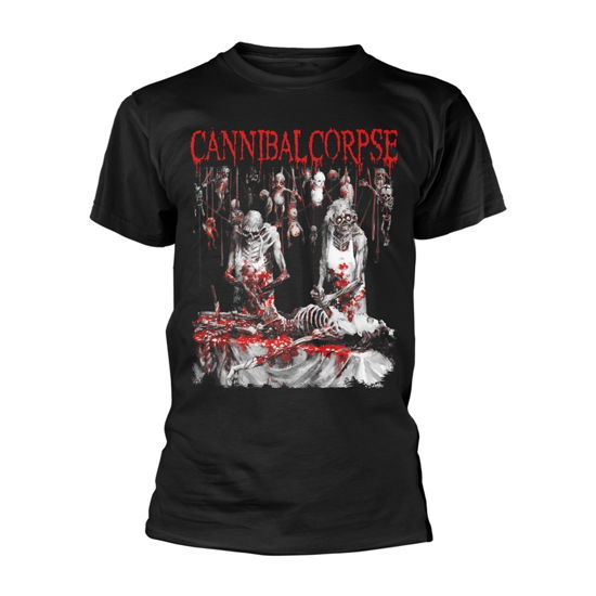 Cover for Cannibal Corpse · Butchered at Birth (Explicit) (T-shirt) [size L] [Black edition] (2019)