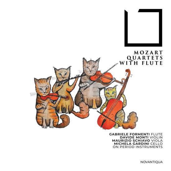 Formenti, Gabriele / Monti, Davide / Schiavo, Maurizio / Gardini, Michela · Mozart Quartets with Flute (CD) (2024)