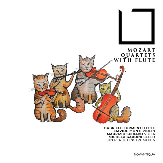 Flötenquartette Kv 285,285a & B,298 - Formenti / Monti / Schiavo / Gardini - Music - NOVANTIQUA - 0806812027347 - September 6, 2024