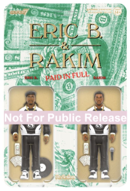 Eric B. & Rakim Reaction 2-pack - Eric B. & Rakim Reaction 2-pack - Merchandise - SUPER 7 - 0840049821347 - 4. maj 2023