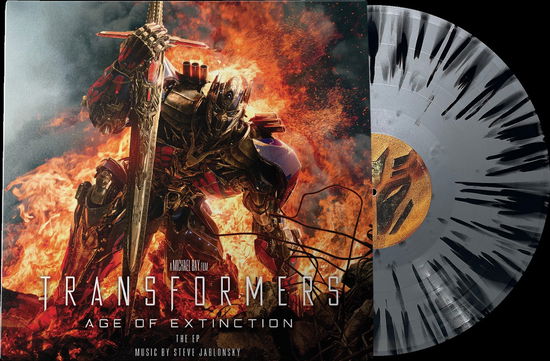 Cover for Steve Jablonsky · Transformers: Age of Extinction (LP) [Limited Optimus Prime Tri Color Stripe Vinyl edition] (2024)