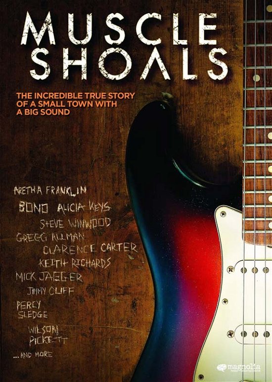 Cover for Muscle Shoals DVD (DVD) (2014)