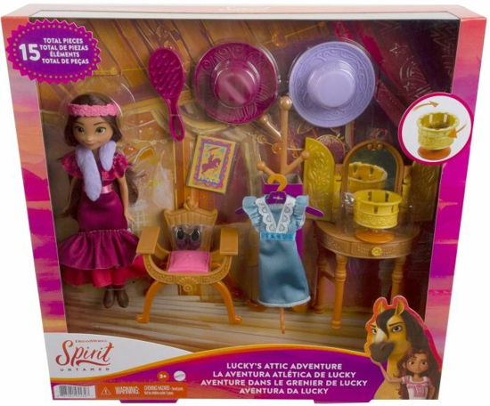 Spirit Luckys Attic Playset - Spirit - Gadżety - Mattel - 0887961955347 - 2 kwietnia 2021