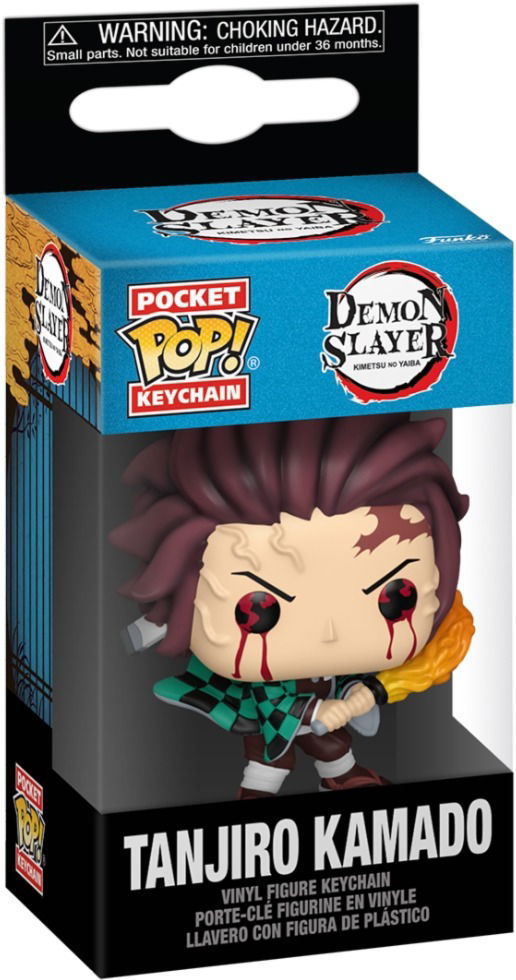 Cover for Keychain Demon Slayer · Keychain Demon Slayer Tanjiro Sun Breathing (Funko POP!) (2025)