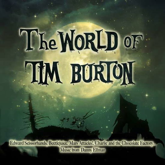 Cover for Danny Elfman / Howard Shore / Stephen Sondheim · The World Of Tim Burton (LP) [Coloured edition] (2021)