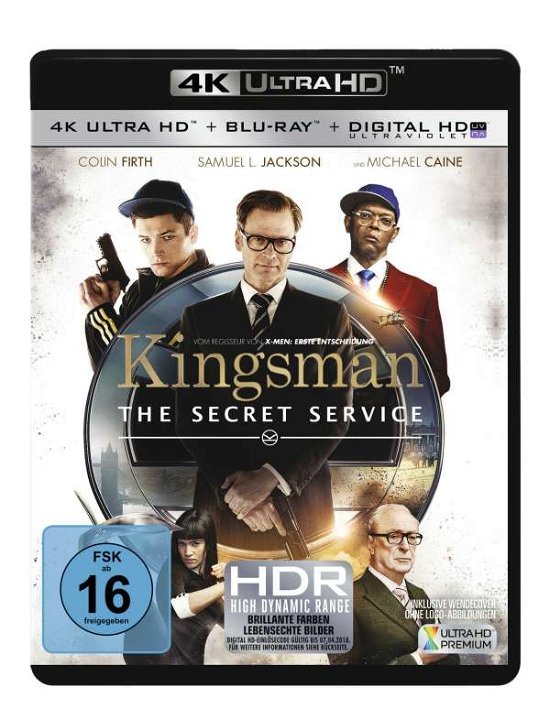 Cover for Kingsman - The Secret Service  (+ BR) (Blu-ray) (2016)