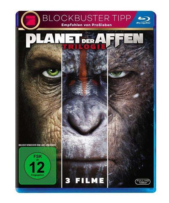 Cover for Planet Der Affen Trilogie BD (Blu-ray) (2017)