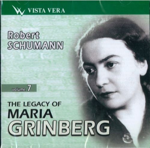 Cover for Maria GRINBERG · The Legacy of - Vol.7 (CD)