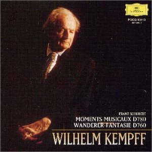 Cover for Wilhelm Kempff · Schubert:moments Musicaux.wanderer-fantasie (CD) [Japan Import edition] (2021)