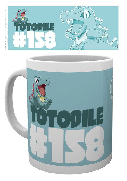 Cover for Pokemon · Pokemon - Totodile (Tazza) (Toys)