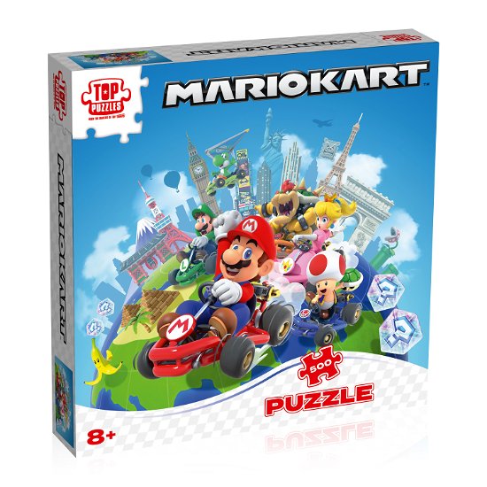 Cover for Nintendo · Nintendo Mario Kart Around the World Puzzle (MERCH)