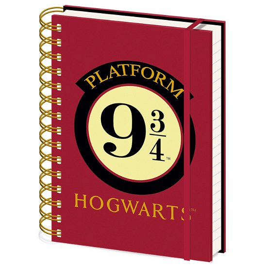 Cover for Pyramid International · Harry Potter A5 Hardback Wiro Notebook Platform 9 3/4 - Official Merchandise (Spielzeug)