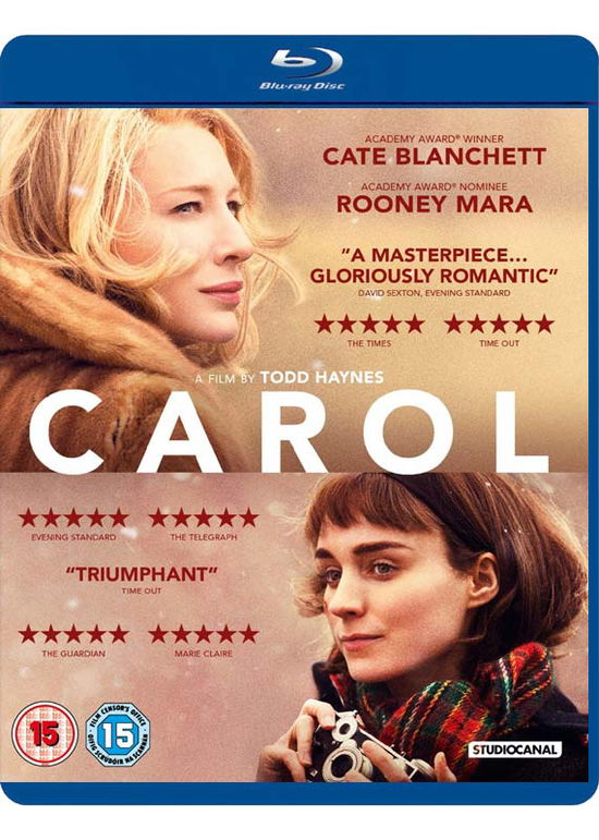 Cover for Todd Haynes · Carol (Blu-Ray) (2016)