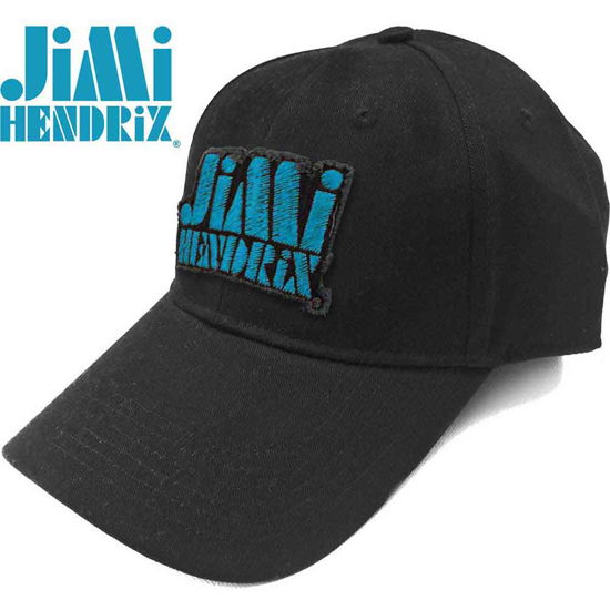 Cover for The Jimi Hendrix Experience · Jimi Hendrix Unisex Baseball Cap: Blue Stencil Logo (CLOTHES) [Black - Unisex edition]