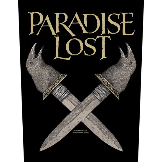 Cover for Paradise Lost · Paradise Lost Back Patch: Obsidian Dagger (MERCH)