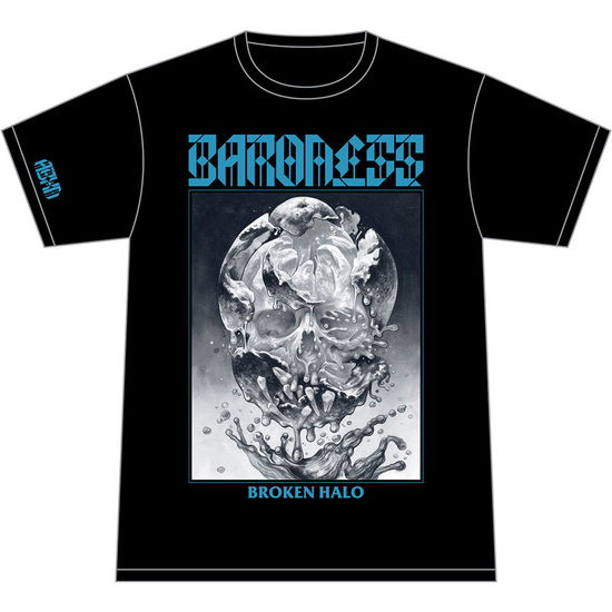 Cover for Baroness · Baroness Unisex T-Shirt: Broken Halo (Black) (T-shirt) [size S] [Black - Unisex edition] (2020)