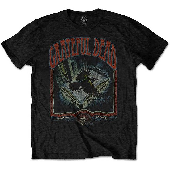 Grateful Dead Unisex T-Shirt: Vintage Poster - Grateful Dead - Fanituote -  - 5056561028347 - 