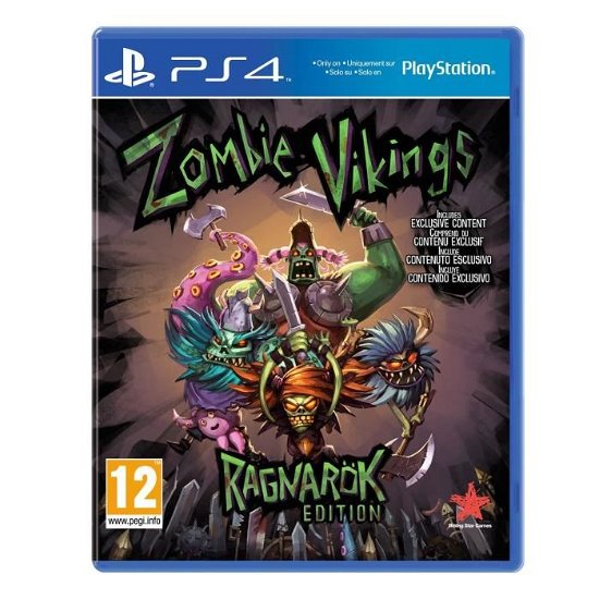 Cover for Rising Star · Zombie Vikings: Ragnark Edition (PS4)