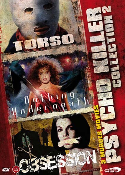 Cover for Psycho Killer Collection 2 · Torso / Modelmordene / Obsession (DVD) (2014)