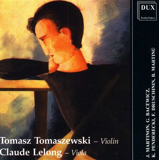 Cover for Martinon / Bacewicz / Penderecki / Druschinin · Works for Violin &amp; Viola (CD) (1995)