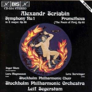 Cover for Segerstam / Stockholm Symph Orch · Scriabin-Symph. N.1 In E Major / Prometheus (CD) (1999)