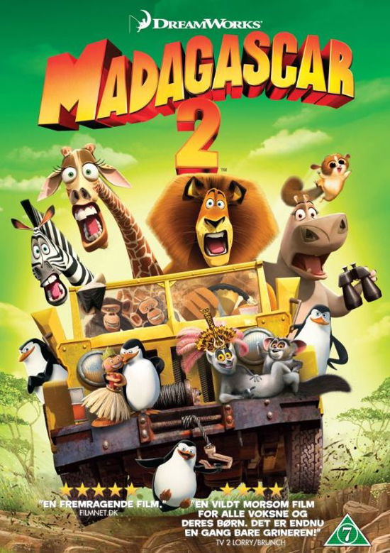 Cover for Madagascar 2 · Madagascar: Escape 2 Africa - DVD /movies /standard / DVD (DVD) (2009)