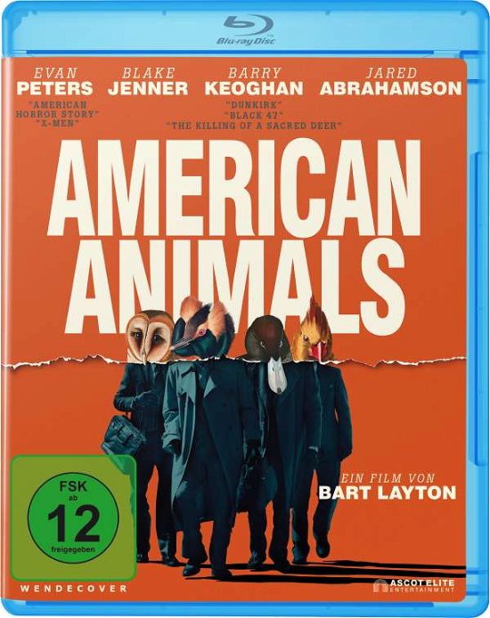 Cover for Bart Layton · American Animals (Blu-ray) (2019)